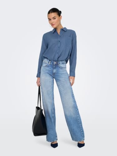 ONLY Onlhope Low Waist Wide DNM Tai194 Noos – Ansicht 5