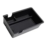 KACEPAR Center Control Armrest Box Storage Box, Automotive Center Console Organizer, Compatible with BYD Yuan Up 2024-2026, Compatible with BYD Atto 2 2024-2026, 1PC (Black)