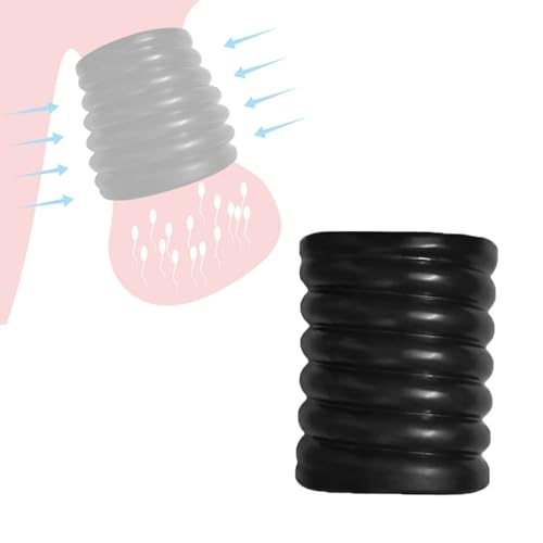 MOLUCI Anneaux de silicone multifonctionnels pour hommes Libérez votre bête de fitness Pẹnisrịng anneaux pour hommes.