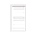 Produktbild Ersatzeinlage Pocket A7, Notizpapier liniert 50 Blatt [Unknown Binding] [Unknown Binding]