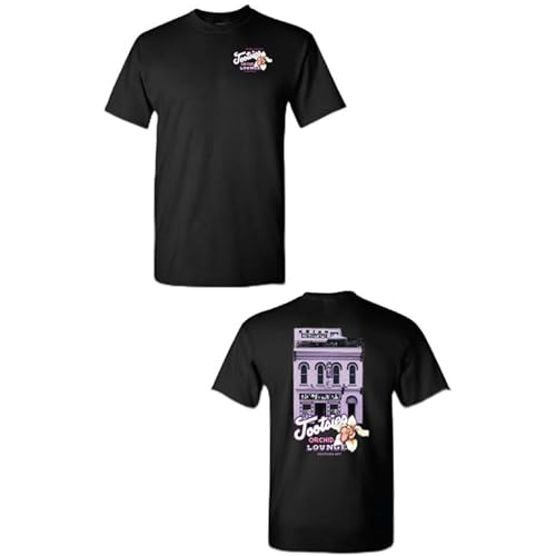 Tootsie's Building T-Shirt, Classic Cotton Tee for Music Aficionados, Black - Main Image