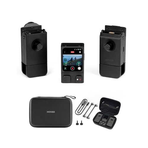 HOVERAir Beacon & Joystick Set – Lightweight Motion Controller with Real-Time Display and Safe Flight Features for Cycling, Travel, and Outdoor Filming