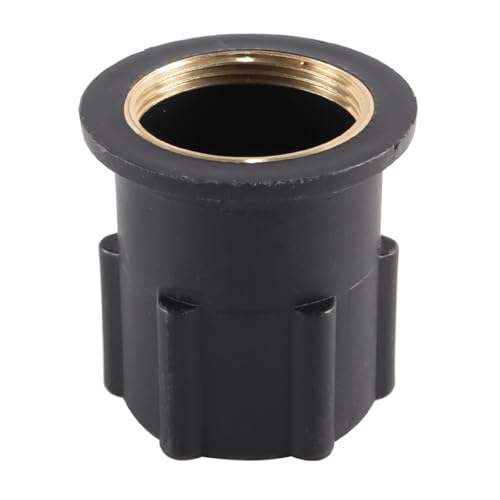 Durlo 1 Stück 32 mm Wasserhahnmutter mit festem Sitz, Kunststoff-Befestigungsmutter, Wasserhahnbefestigung, feste Wasserhahnbaugruppe für die Küche, schwarz