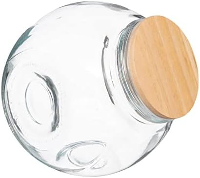 Grand Bocal En Verre 2,5 Gallons (9,5 Litres) Avec Couvercle - Rangement épais, Ouverture Large - NEUF