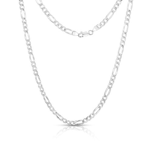 Chaîne en argent pour hommes et femmes à porter au quotidien ou en soirée chic