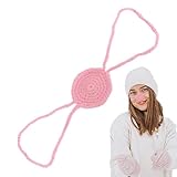 Guanto da naso, scalda naso invernale, morbido tessuto lavorato a mano, con gancio e protezione per naso per il naso, per l