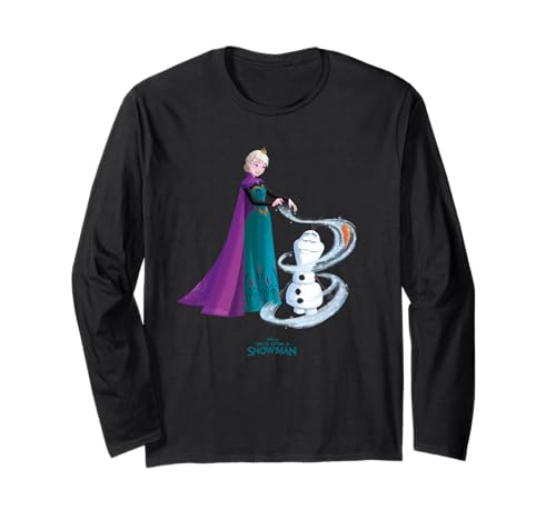 T-shirt Olaf Disney pour enfant en coton doux à manches longues
