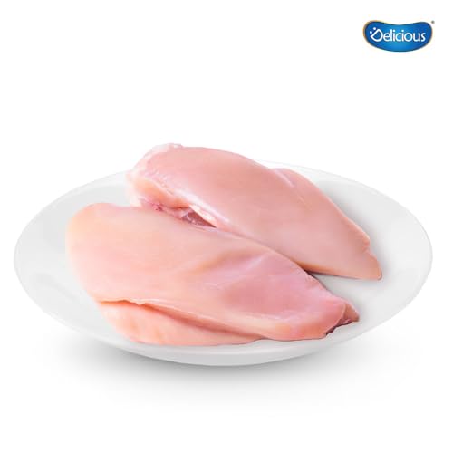 Image of Elicious Chicken Breast Boneless Fillet 1 Kg| Boneless | Skinless | Antibiotic-Residue-Free | Fresh | Never Frozen