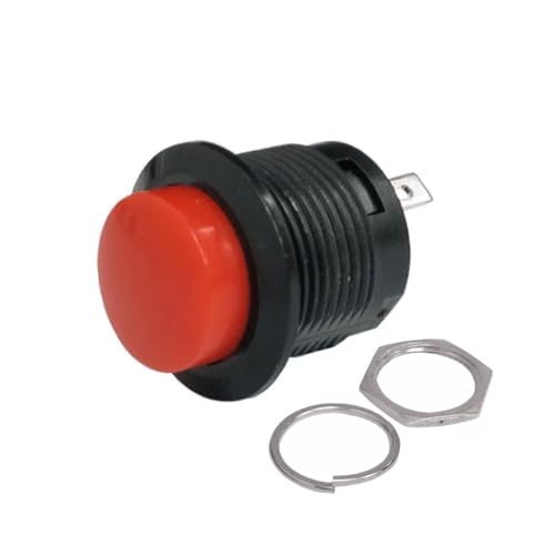 Interruptor pulsador momentáneo SPST R13-507 para domótica 7