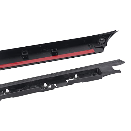 image for DOLKSN A-Pillar Front Molding Windshield w/Side Tape Fit for 2011-2019