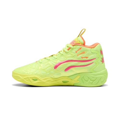 PUMA Mens Mb.04 Basketball Sneakers Shoes - Yellow3