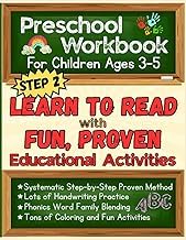 Sommario Summary Libro Audiolibro Preschool Workbook for Ages 3-5: Learn to Read with Proven Educational Activities like Phonics Word Family Blending, Handwriting Practice, Coloring Fun (Let's Learn to Read) 2026