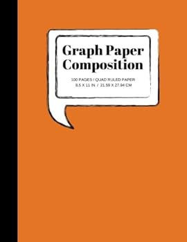 Paperback Graph Paper Composition: Grid Paper Notebook, Quad Ruled, 100 Sheets (Large, 8.5 x 11) Book