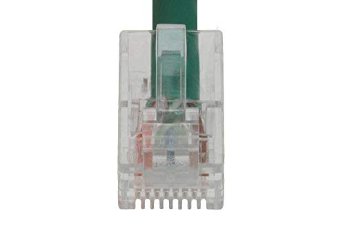 Cable de red ethernet UTP Cat5e 7ft verde miniatura 4