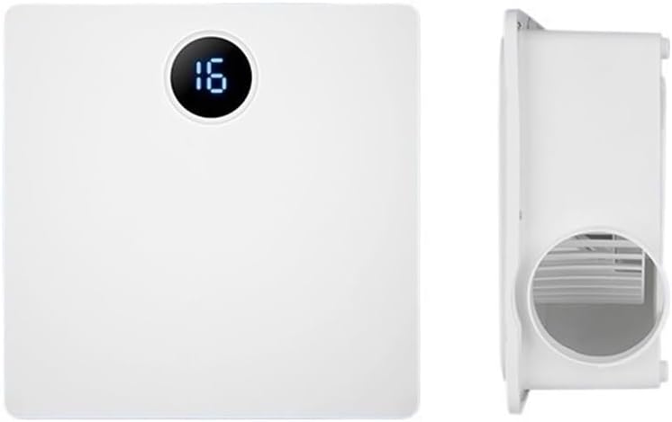 Ventilation Fan 30x30cm Ceiling Ventilation Fan High-Power Exhaust Fan for Kitchen and Bathroom Ceiling Mounted Ambient Lighting Panel Bathroom Fan Extractor