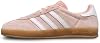 adidas Gazelle Indoor Womens Shoes, Sandy Pink/Cloud White/Gum, Size 8.5 2
