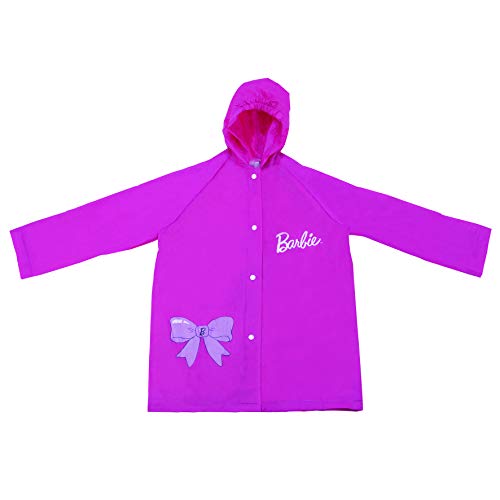 Mimo Style 5456 - Capa de Chuva Barbie, Rosa Pink, G