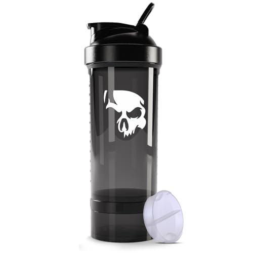 Coqueteleira Premium Pro Trio 700Ml Preta Dark Lab