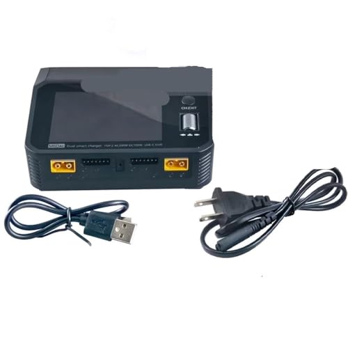 Chargeur Lipo M6DAC double canal pour éviter la surchauffe de batterie