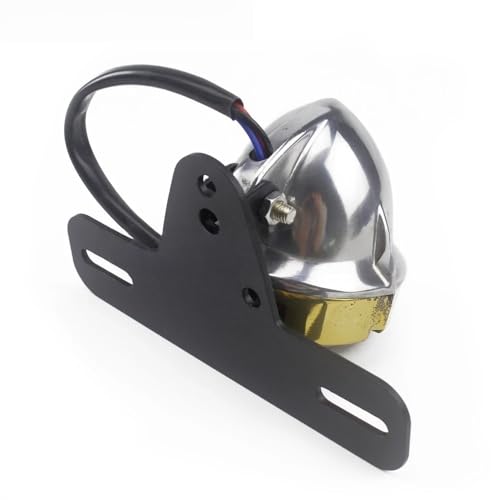 Freno luces trasero 12V para motocicletas vintage Dyna Bobber Chopper 6
