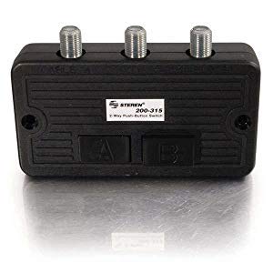 image for Network Switch - Coax Splitter 2 Way - Antenna Splitter - Manual Trans