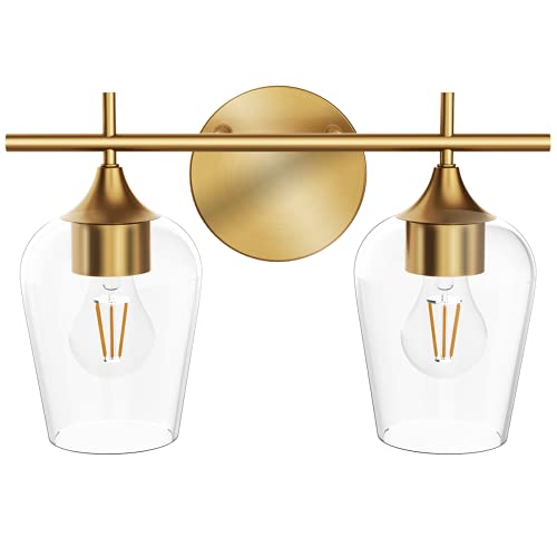 Hamilyeah Gold Bathroom Lighting Fixtures Over Mirror,...