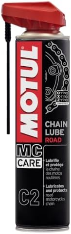 Motul - Lubrificante C2 Chain Lube Road (400ml) | Fórmula Incolor...