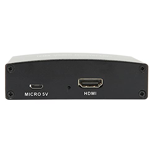 ASHATA Adattatore Component da YPbPr a HDMI, Convertitore da YPbPr a HDMI, Supporta il Convertitore Video 1080P per Monitor DVD da a HDTV, Installazione Semplice