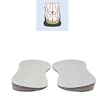 Supination Insoles for Bow Legs - Over Pronation Correction Insoles with Posture Support, Orthopedic Pain Relief & Heel Cushion, Stability Control Insole (5-5.5UK)