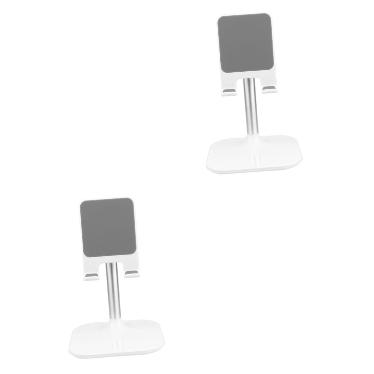 HEMOTON 2pezzi Supporto Per Smartphone e Tablet Stativo Telescopico Da Scrivania Per Videochiamate e Visione Di Film Colore Bianco Accessorio Pratico Per Ufficio e Casa