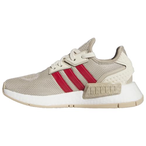 Adidas Originals NMD_G1 - Boys' Grade School (ID8066, Wonder Beige/Red/Wonder White)2