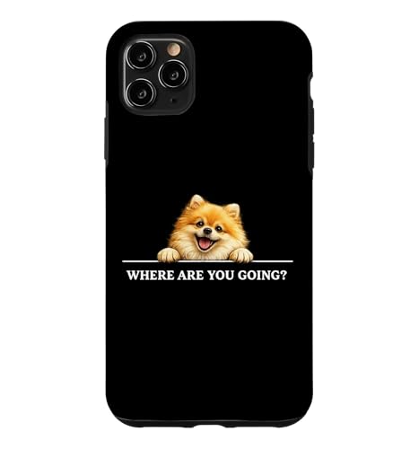 �|�����j�A�� Where Are You Going Happy Friendly Positive Dog �X�}�z�P�[�X iPhone 11 Pro Max �p