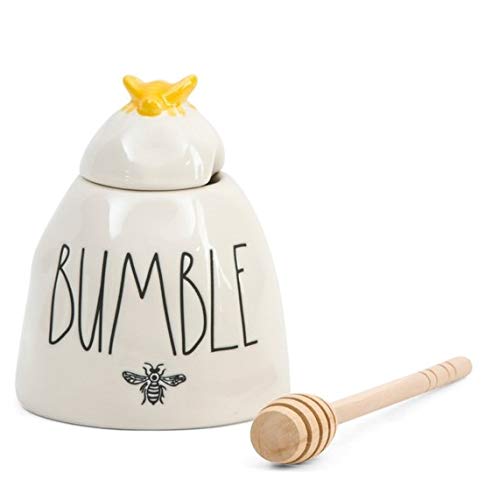Rae Dunn BUMBLE Honeypot - 2020 Limited Edition - Ceramic - very rare!