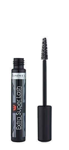 Rimmel Extra Super Lash Mascara, Black-Black 0.27 oz (Pack of 2)