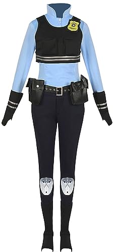 SECOLI Rose Garden Cosplay Costume for Zootopia Judy Hopps