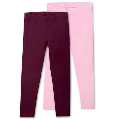 SES Kinder Leggings Mädchen 104/110 2er Pack aus Baumwolle...