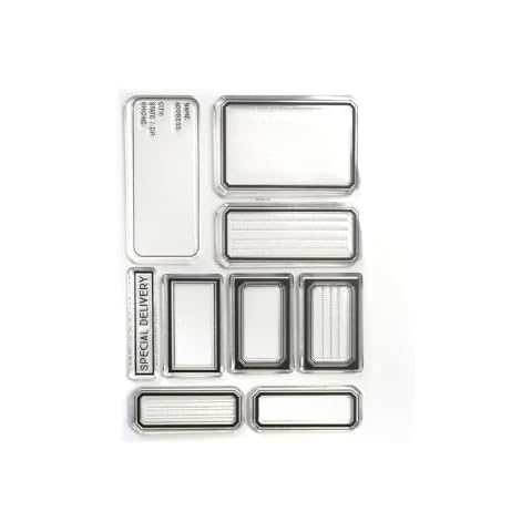 Elizabeth Craft Clear Stamps-Retro Labels 2, CS326 Cover