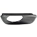 DAT AUTO PARTS Front Right Passenger Side Fog Light Cover Bezel Trim Lamp Hole Bumper Insert Replacement For 2009 2010 2011 Honda Pilot Black Smooth Plastic HO1039101 71102SZAA00ZZ