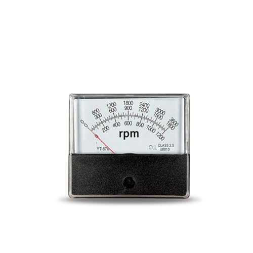 Tachymètre de tension 10V YT670 ajustable de 60 à 4000 tr/min via potentiomètre
