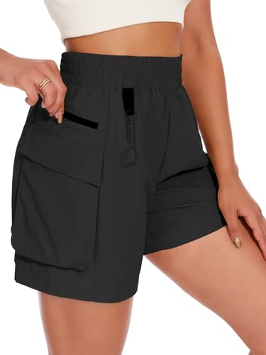VUTRU Shorts Damen Sporthose Kurz Hose Sommer High Waist Sport Shorts...