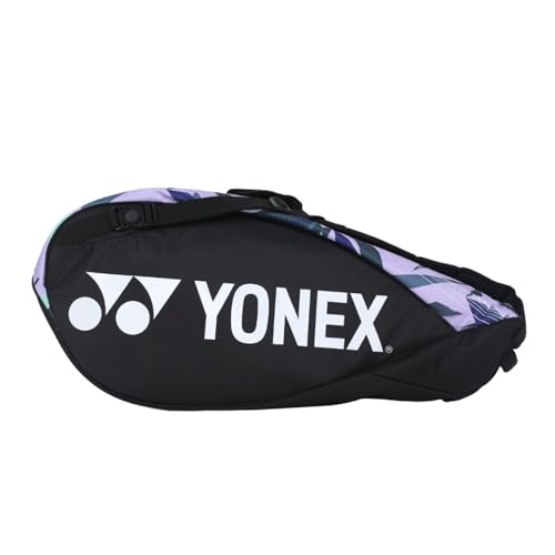 Image of YONEX Badminton Champion Racquet Bag 22926T BT6-SR|6 Zipper Compartment for Saparate Storage of 9 Rackets,Shoes and Clothes|High Density EVA |Anti-Theft Zipper Locking System|Hand-Carry