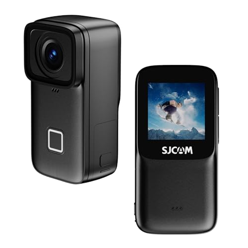 SJCAM C200 PRO 4K30FPS 20MP Ultra HD Action Camrea with 1.3" HD Touch Screen and 6-axis Gyroscope Stabilization, 5.0/2.4GHz Dual-mode WiFi, 98ft Waterproof Underwater Camera