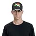 Flag of Egbe OMO Yoruba Baseball Cap Sandwich Brim Hats for Men Women Adjustable Caps Black