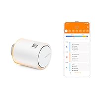 Netatmo Valvola Termostatica Wifi Intelligente, Multicolore, ‎8 x 5.8 x 5.8 cm; 190 grammi