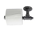 Y-Nut Industrial Vintage Toilet Paper Holder, Leon, Steampunk Toilet Paper Dispenser TPD-001
