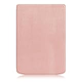 yiernuo custodia per pocketbook verse ‎pb629 /verse pro pb634 6 pollici e-book reader,ultra sottile cover con auto sveglia/sonno,oro rosa