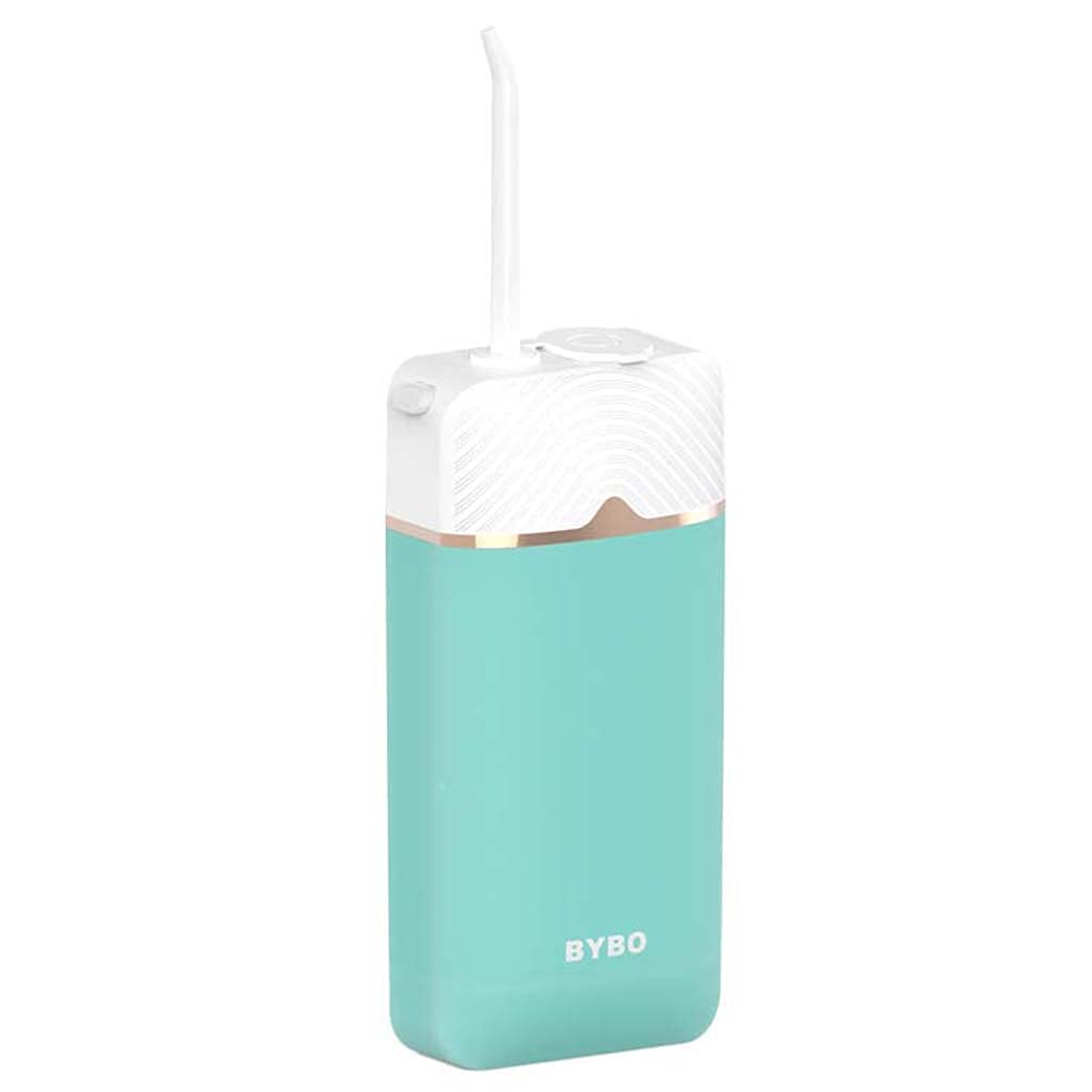 TJH Flosser Portatile per Acqua Cordless per Denti, irrigatore Orale per Filo interdentale 3 modalità 2 Punte per Getto d'Acqua 150 ml Serbatoio USB Ricaricabile per Viaggi all'aperto Domestici