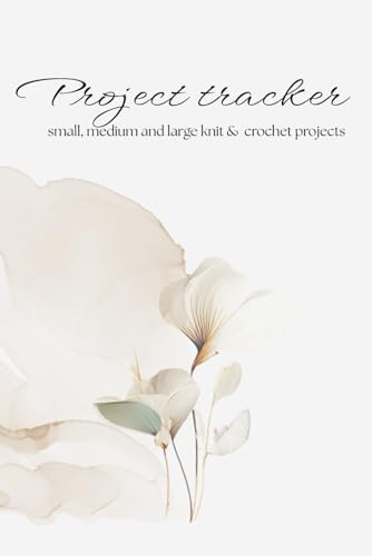 Large Print Knit and Crochet Project Tracker:...