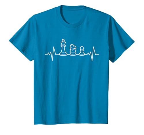 Chess Heartbeat | Maître d'échecs cadeau | Club d'échecs T-Shirt