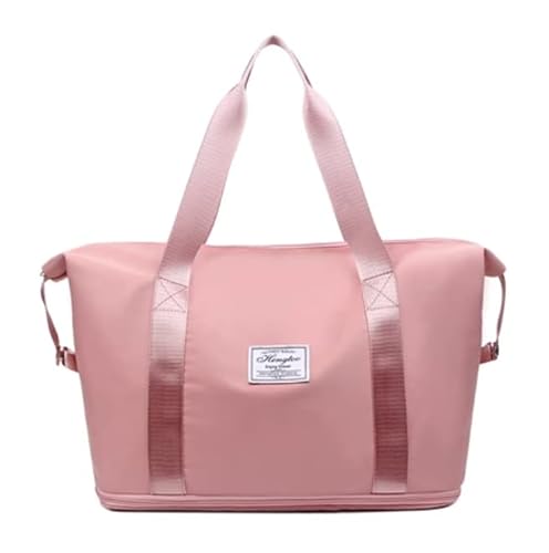 Bolsa Mala De Mão Sacola Bordo Feminina Viagem Bagagem (rosa)